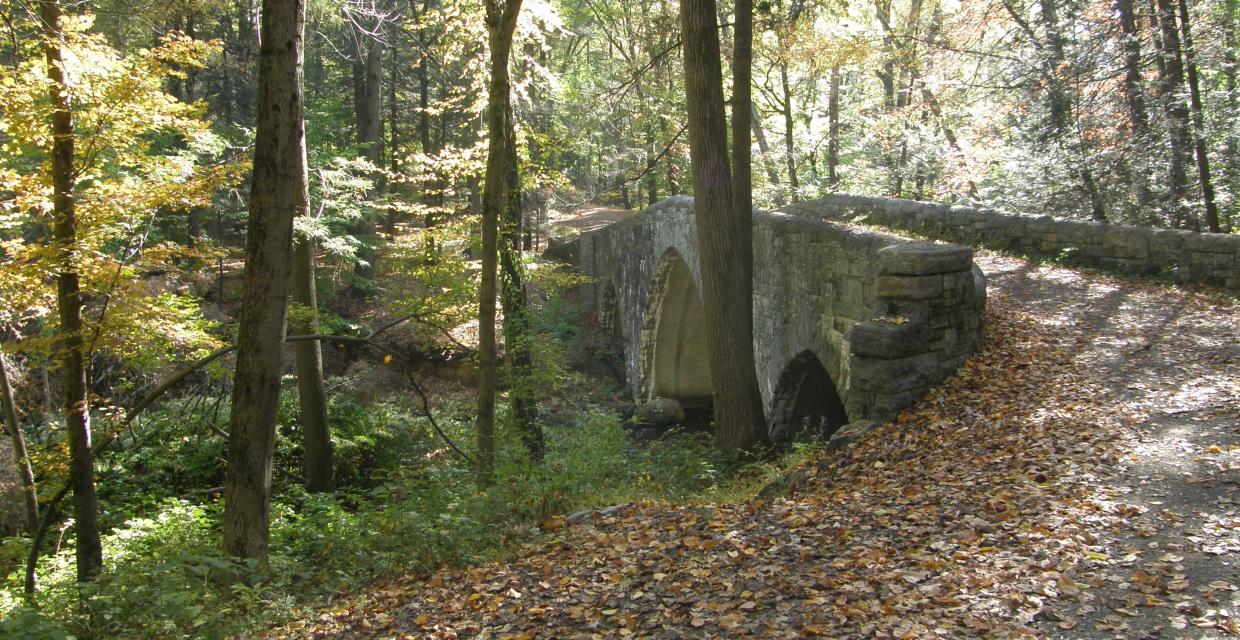 Triple Arch Bridge on the Pocantico River Trail Photo: Jane Daniels