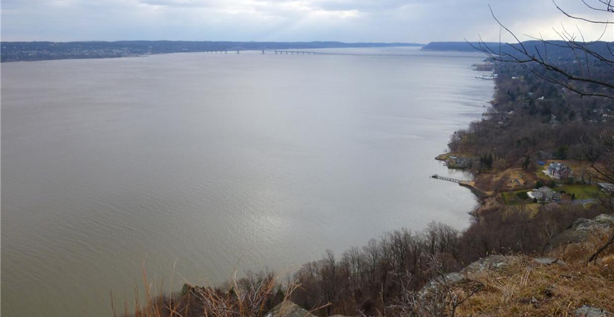 View of the Hudson River from Hook Mountain - Photo credit: Daniela Wagstaff