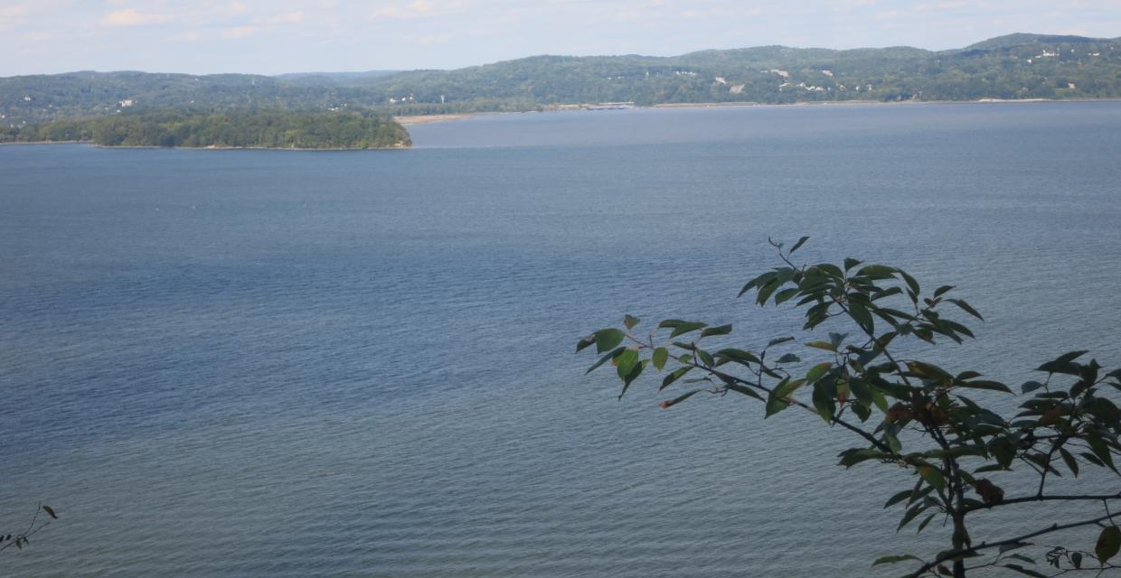 View of the Hudson River from Hook Mountain - Photo by Daniel Chazin