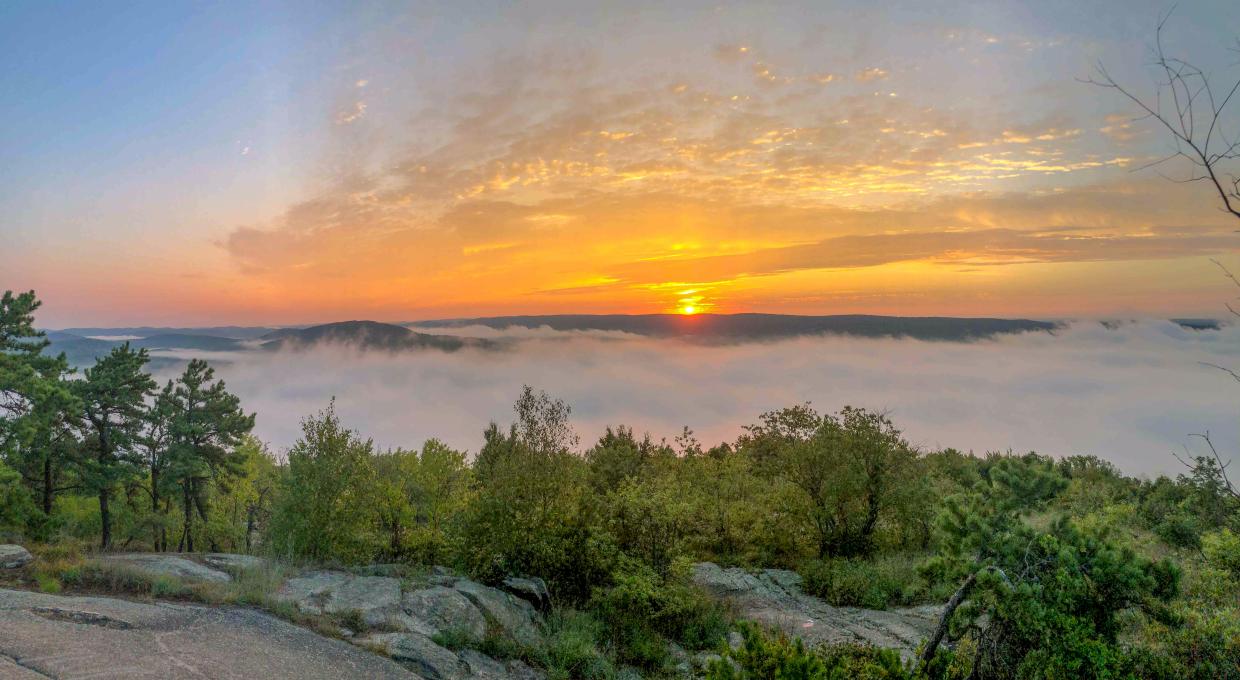 Wyanokie Sunrise at Norvin Green State Forest. Photo by Heather Darley.