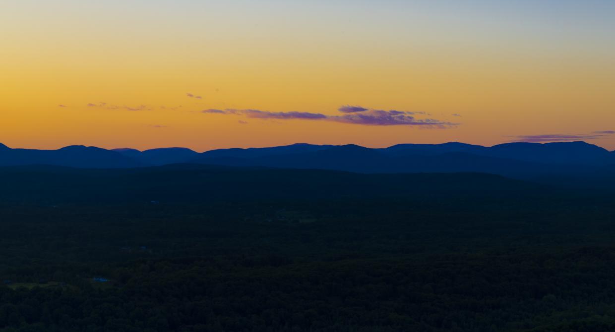 Catskill Sunset. Photo by Steve Aaron