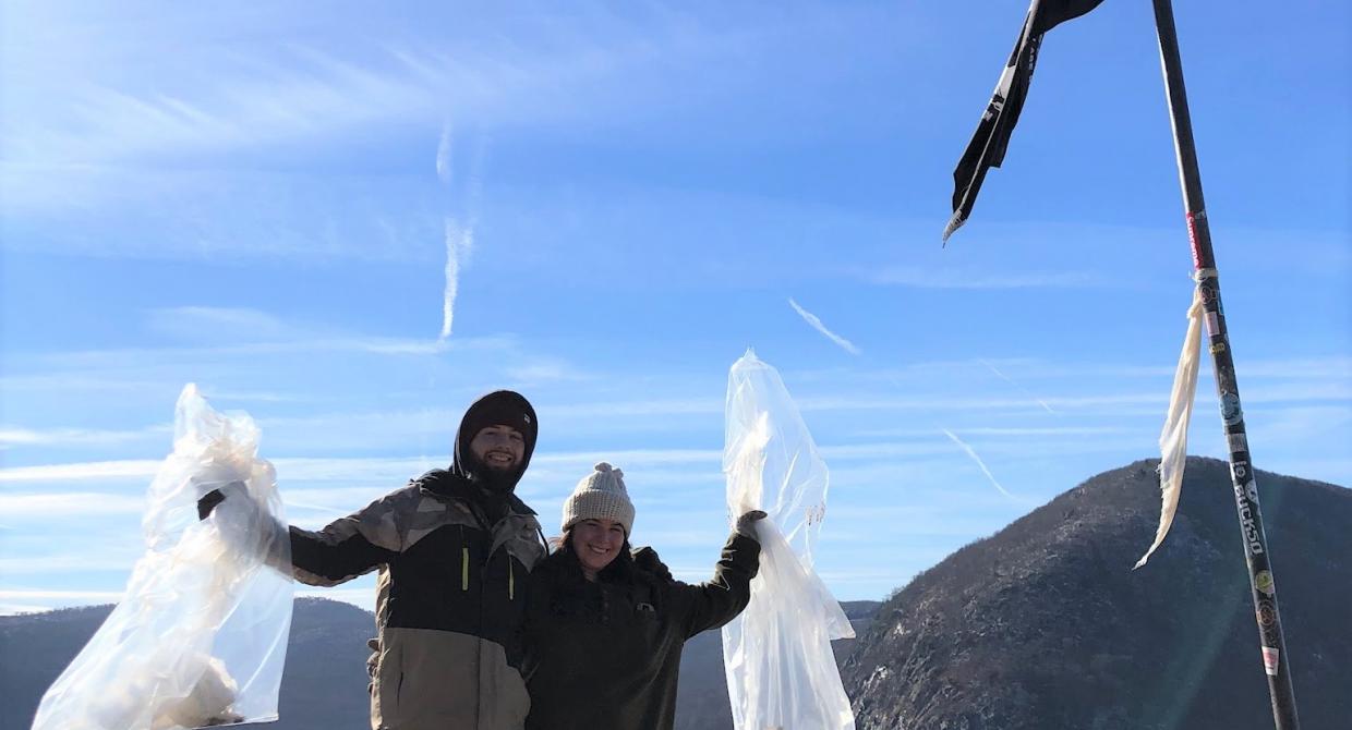 OptOutside Breakneck Ridge Clean-up. Photo by Diana Richards.