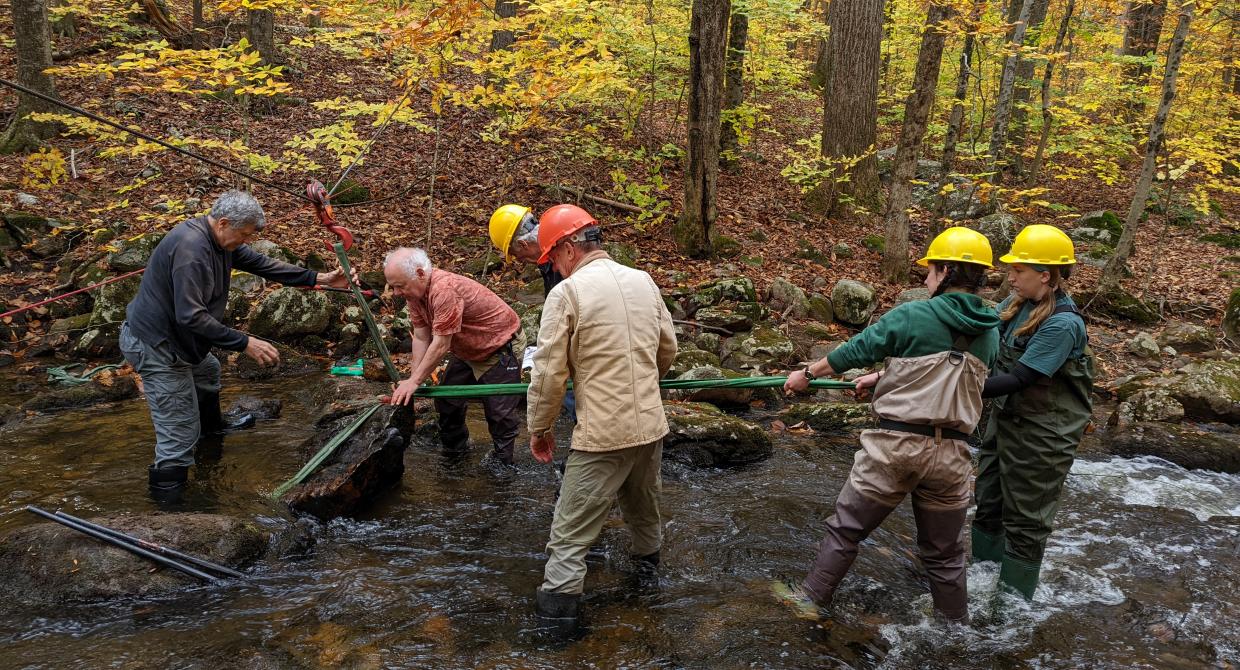 Fahnestock SP - Volunteers & Park Stewards - River Crossing Project