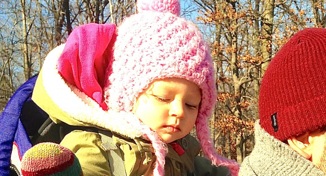 With the proper preparation, winter hiking with kids is a great activity. Photo by Lori LaBorde.