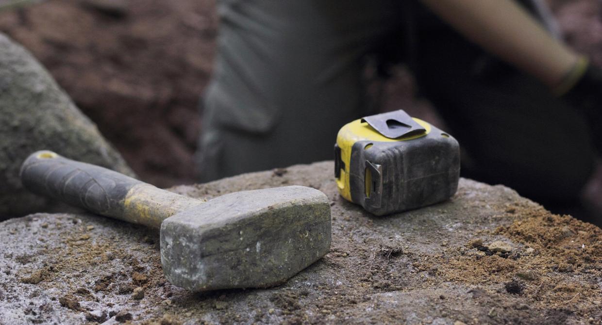 Trail Tools. Photo by Brayden Donnelly.