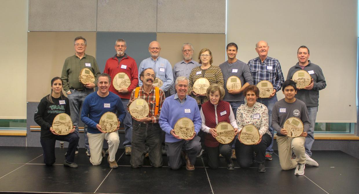 2018 Volunteer Awards Recipients. Photo by Amber Ray.