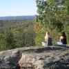 West-facing view from the Nurian Trail on Black Rock Mountain - Photo by Daniel Chazin