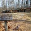 Reconstructed Revolutionary War soldier huts - Photo credit: Daniela Wagstaff