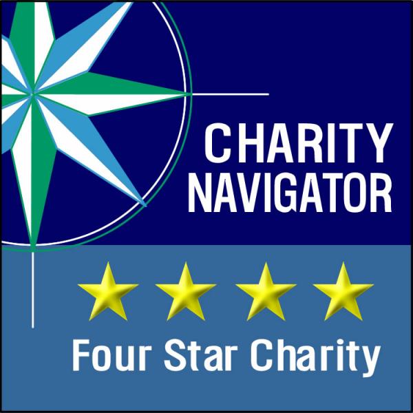 Charity Navigator 4-Star Rating