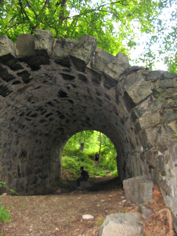 Lower tunnel of the Dunderberg Spiral Railway. Photo by Daniel Chazin.