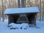 Rider Mountain Lean-to. Photo by Daniel Chazin.