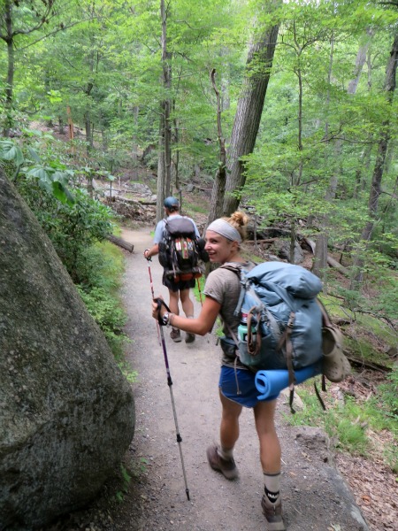 Backpackers on AT Bear