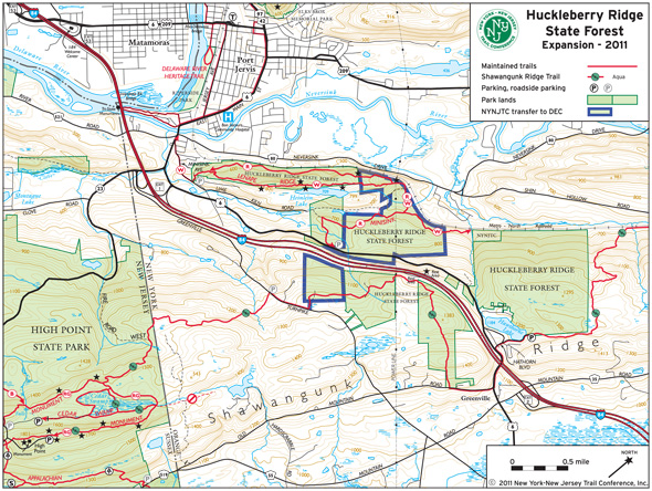 Huckleberry Ridge State Forest Expansion 2011