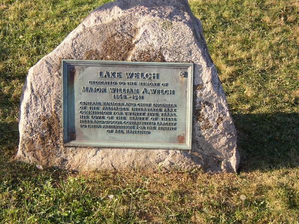 Memorial to Major William Welch at Harriman State Park. Photo by Wusel007