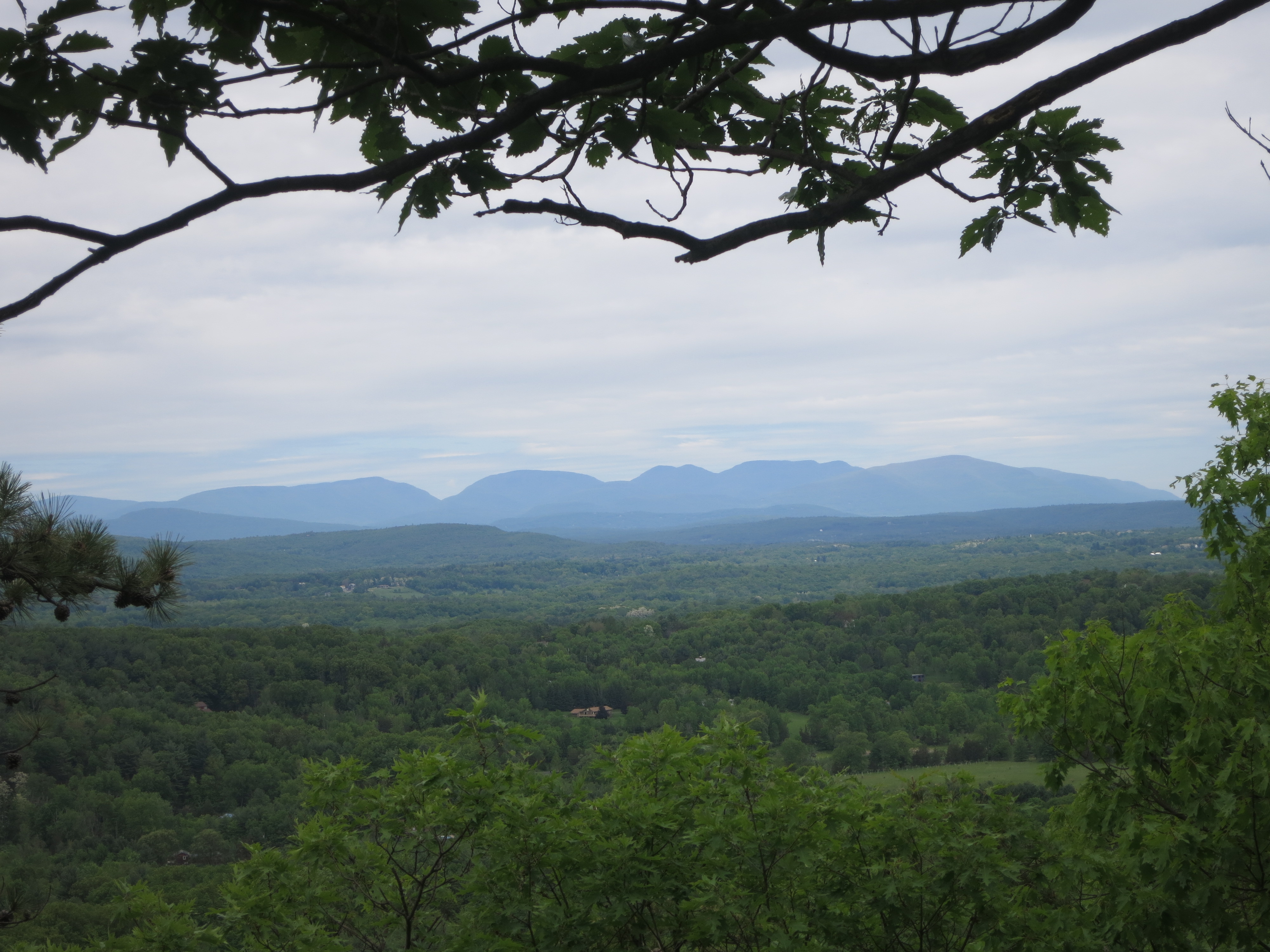 View of the Catskills from the Old Minnewaska Trail - Photo by Daniel Chazin