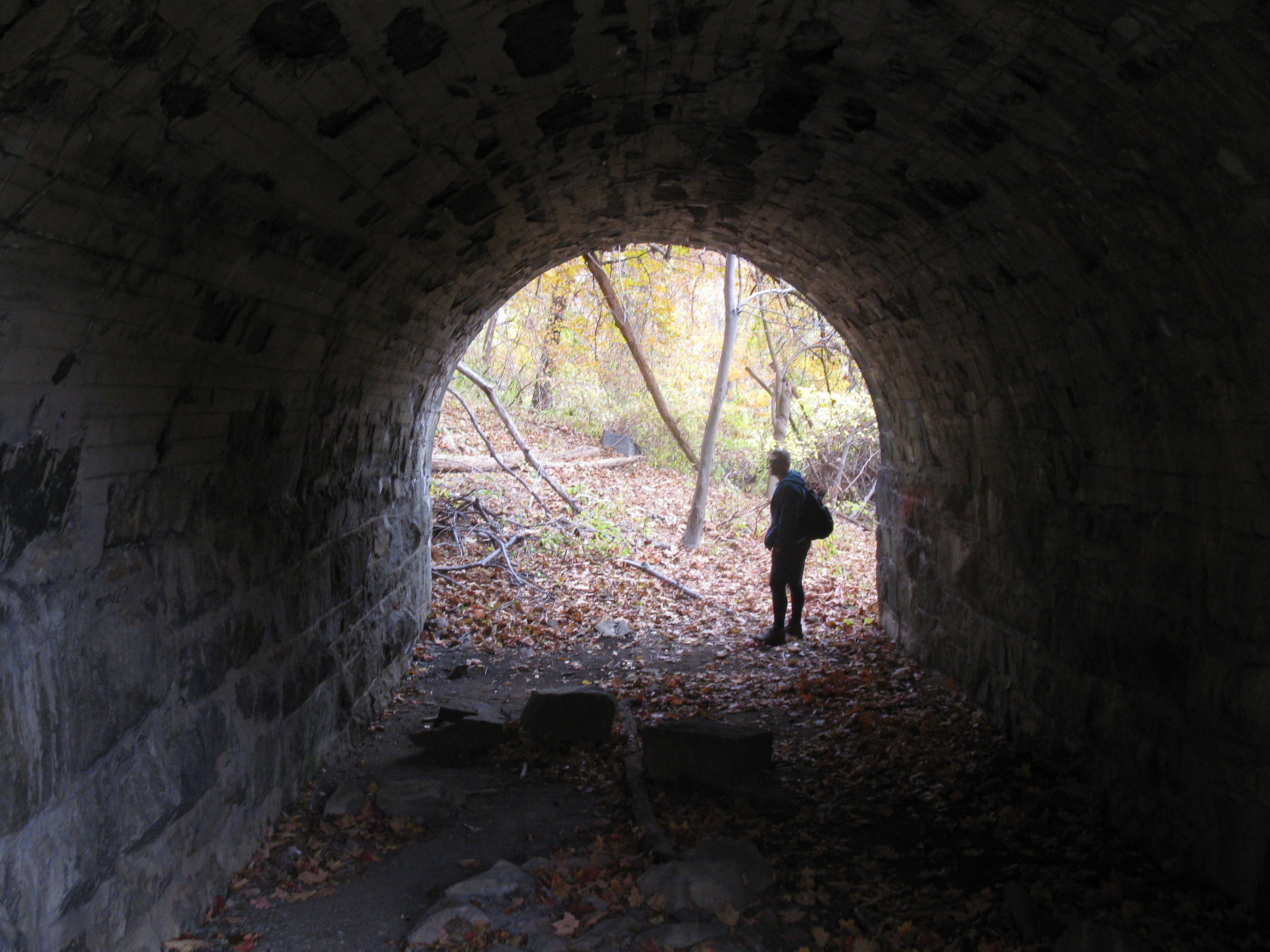 Timp-Torne/Dunderberg Spiral Railway lower tunnel - Harriman-Bear Mountain State Parks - Photo: Daniel Chazin