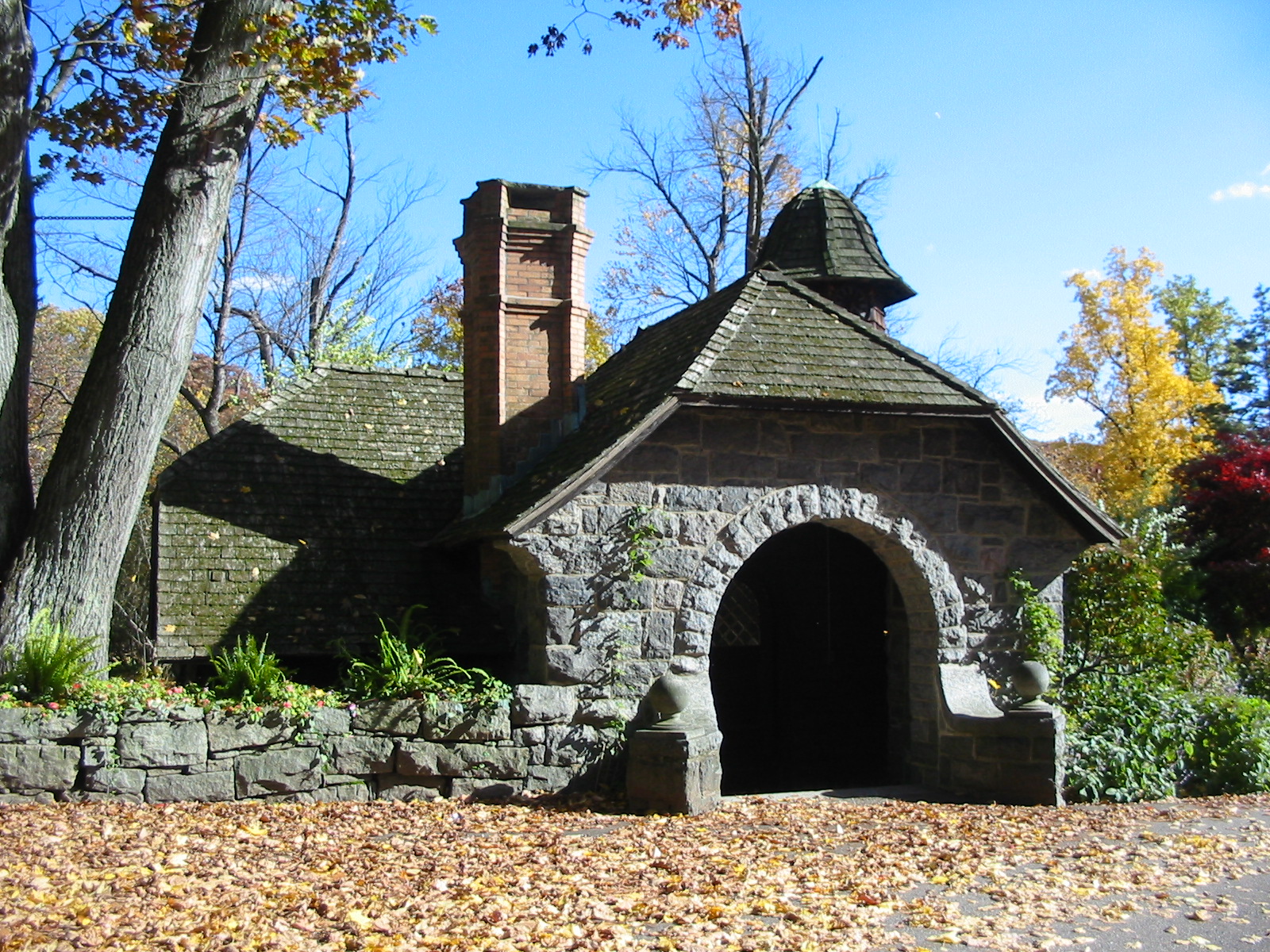 Stone building at Skylands Manor - Photo by Daniel Chazin Stone building at Skylands Manor - Photo by Daniel Chazin
