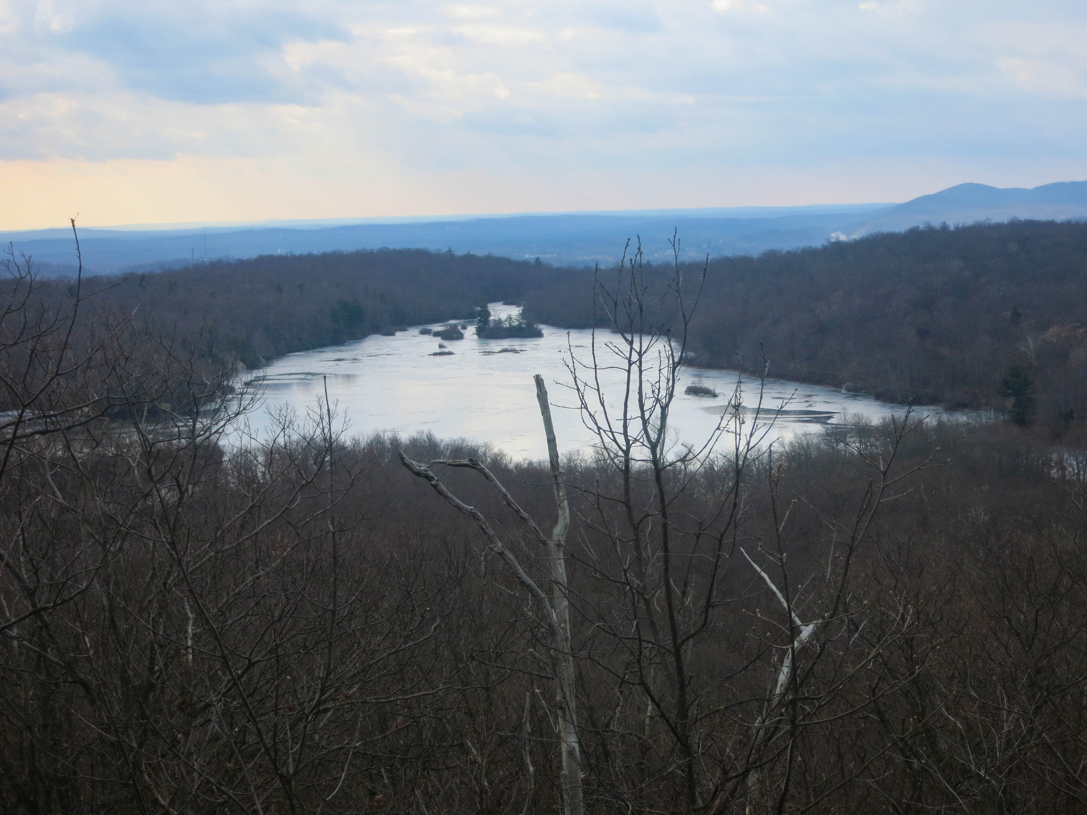 Ramapo Lake in Ramapo Mountain State Forest. Photo by Daniel Chazin.