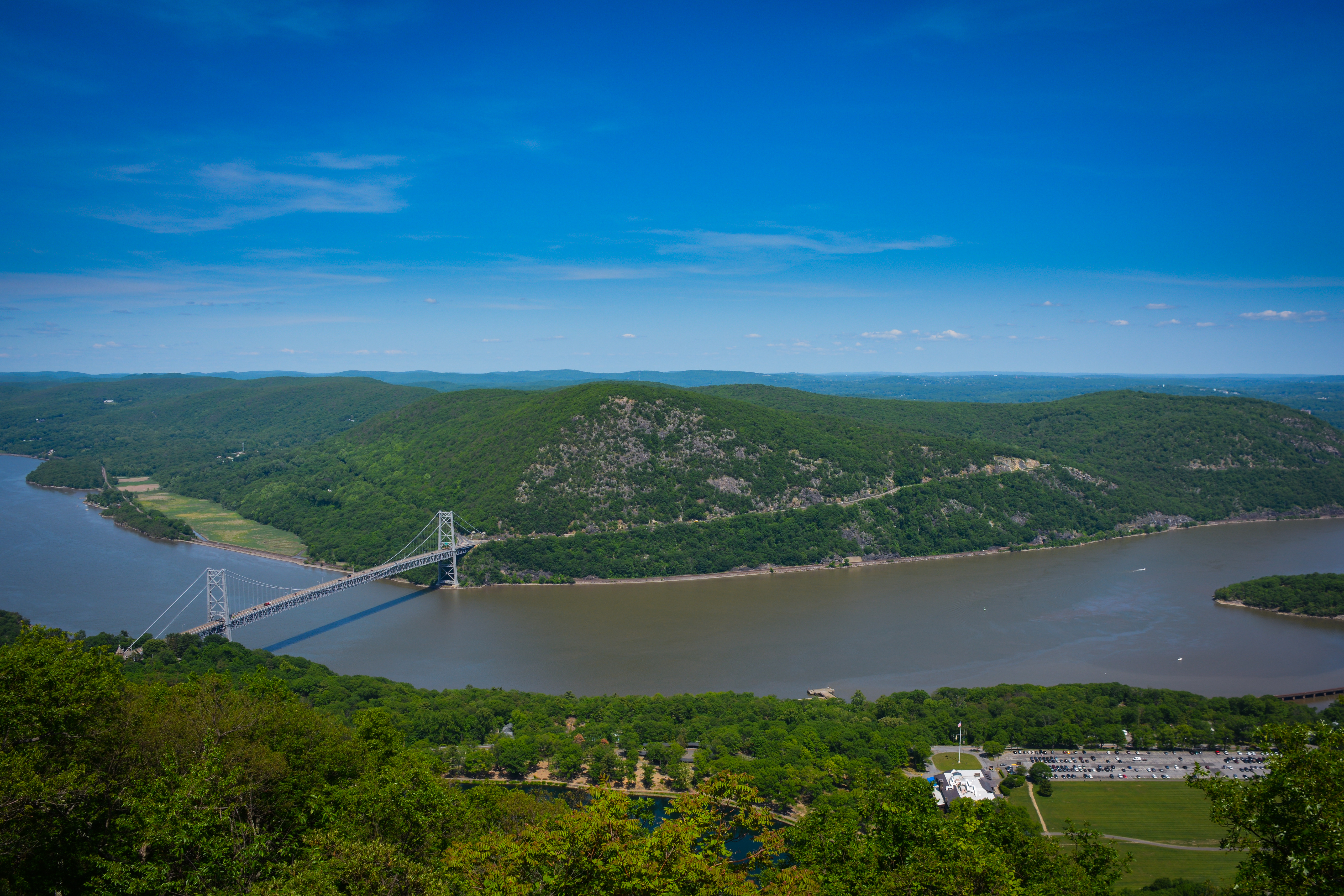 Hudson River from Bear Mountain - Harriman-Bear Mountain State Parks  - Photo credit: Josh Howard