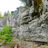 Waterfall and Cliffs along Indian Ladders Trail - Thacher State Park - Photo credit: Jeremy Apgar